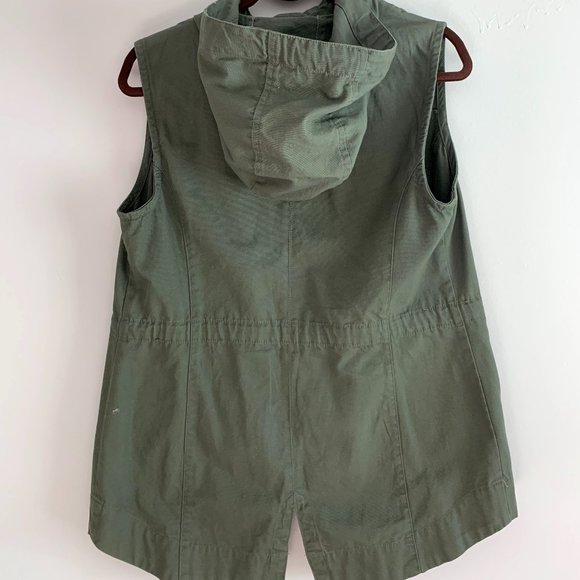 Military Green Vest - Picture 2 of 2